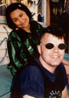 [Pat Langner and Laura Hubert in Kensington Market]